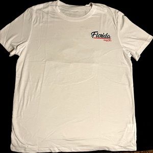 Mens Medium Size Graphic Florida Tee